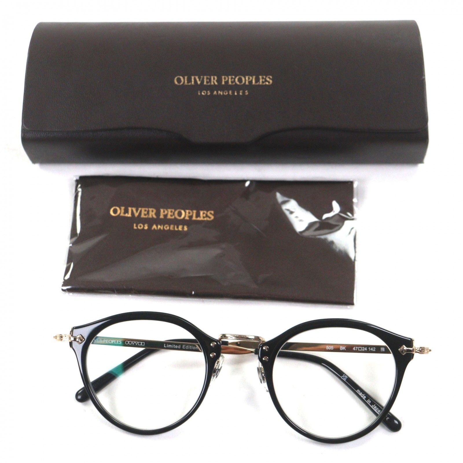 未使用品▽OLIVER PEOPLES オリバーピープルズ 505 Limited Edition 雅