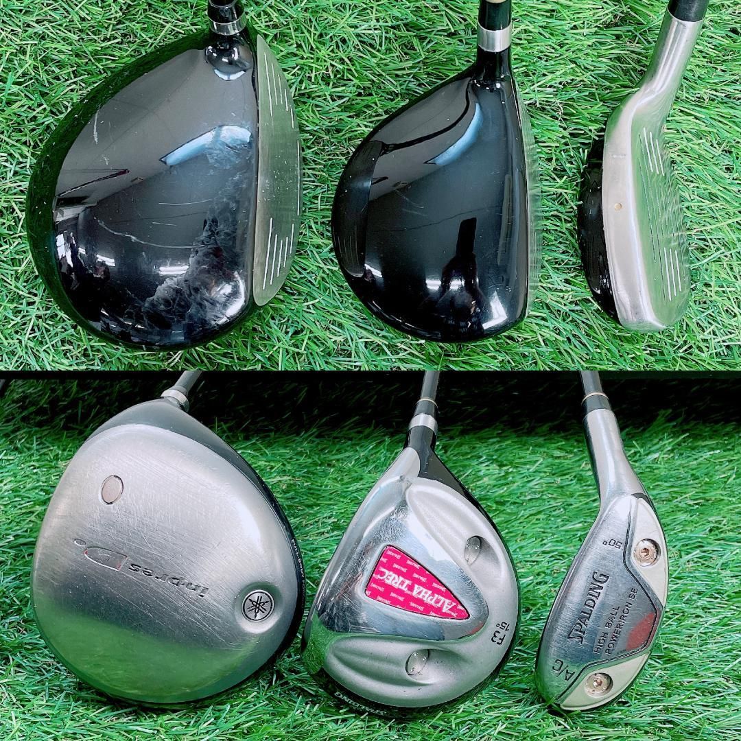 スポーツ別 ヤマハ入り！メンズ ゴルフクラブ フルセット R 13本