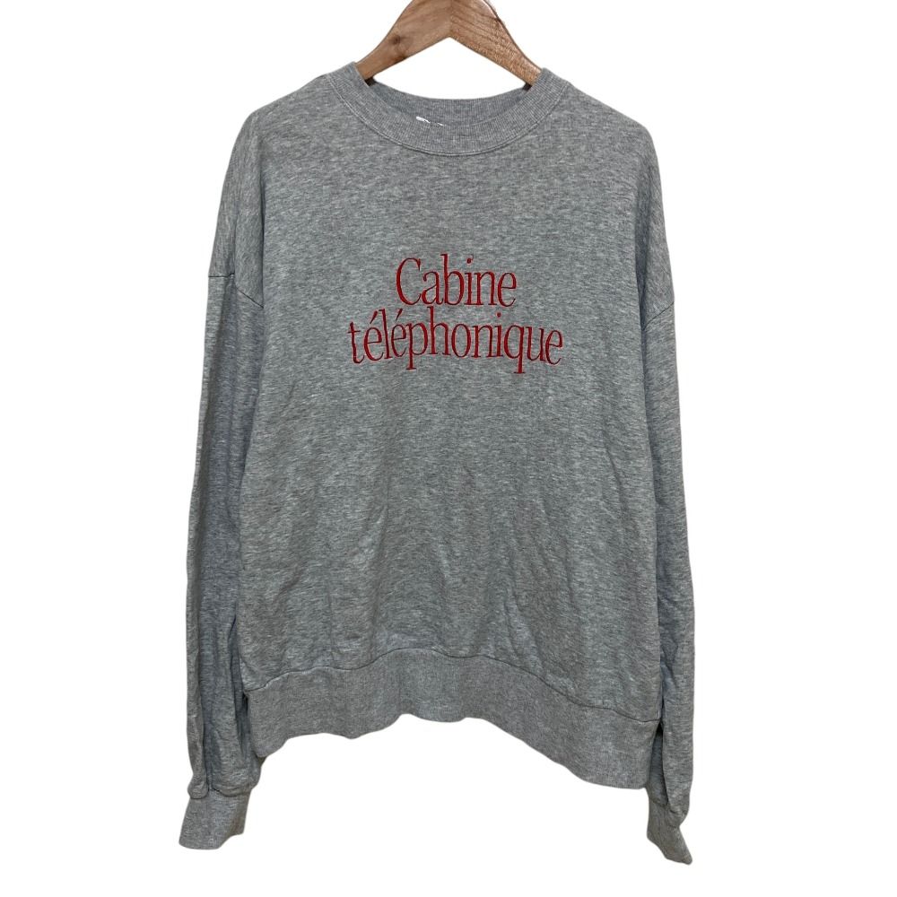 美品 25SS THE SHINZONE ザシンゾーン CABIN TELEPHONIQUE SWEAT 