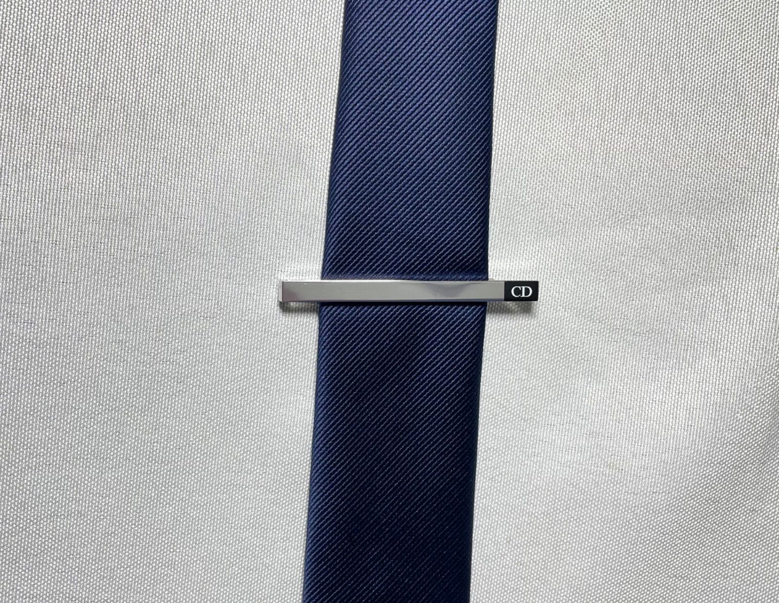 小物 美品 希少 Dior Homme ディオールオム CDロゴ ブラック&シルバー