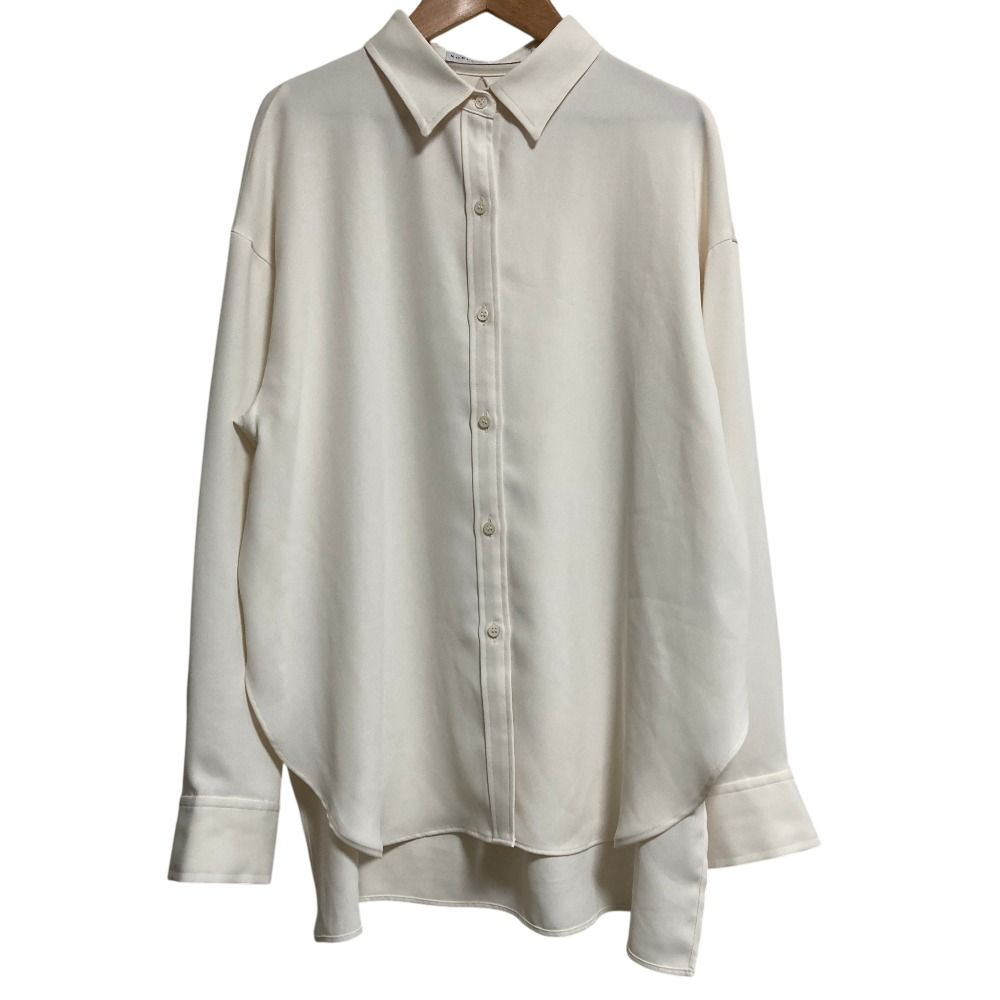 美品 23AW NOBLE ノーブル シーズンカラープレーンシャツ ロング 