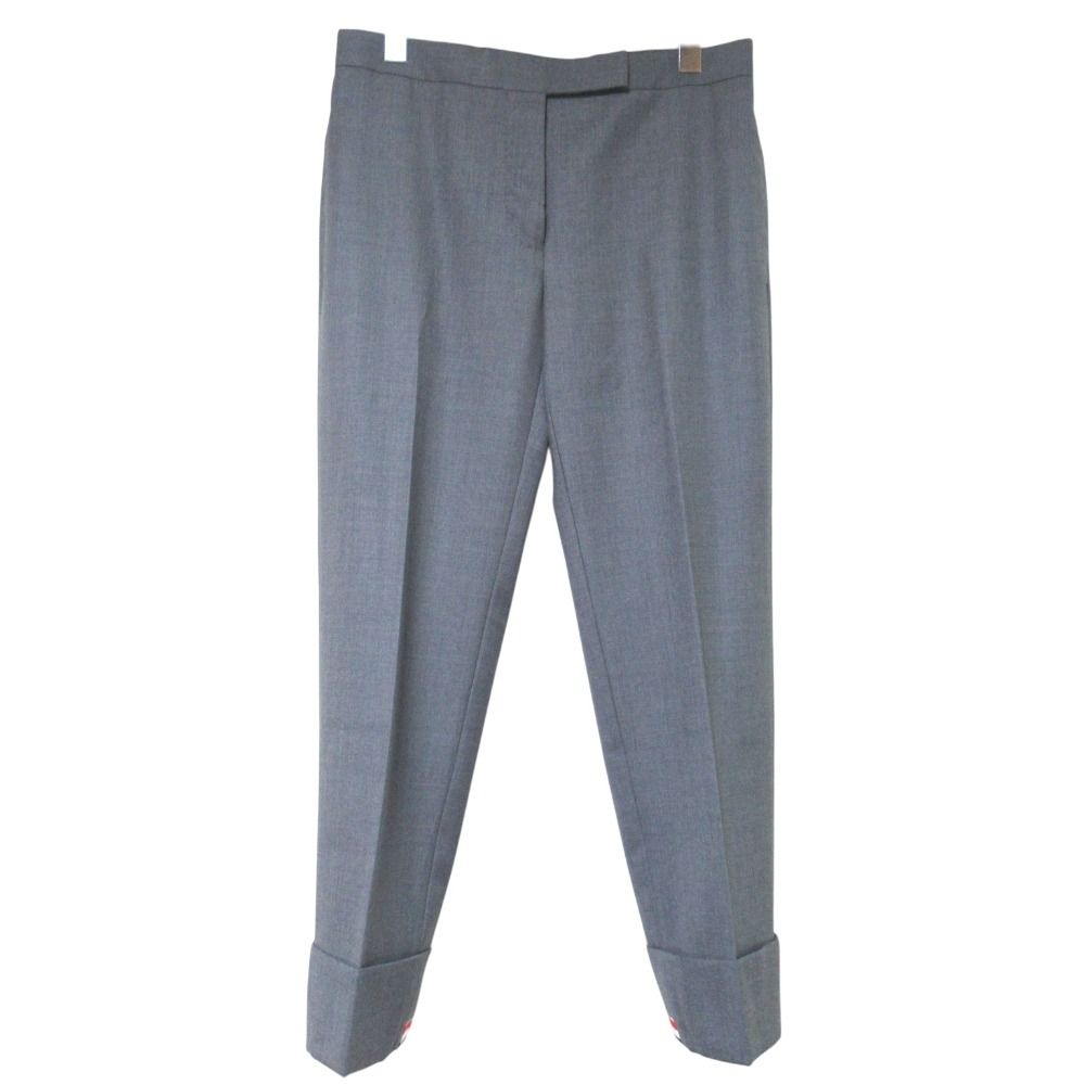 美品 THOM BROWNE トムブラウン トリコロール スラックスパンツ サイズ