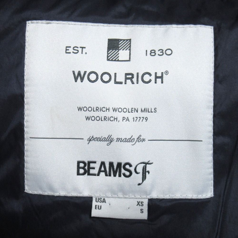 美品 WOOLRICH ウールリッチ BEAMS F別注 コヨーテファー アーク