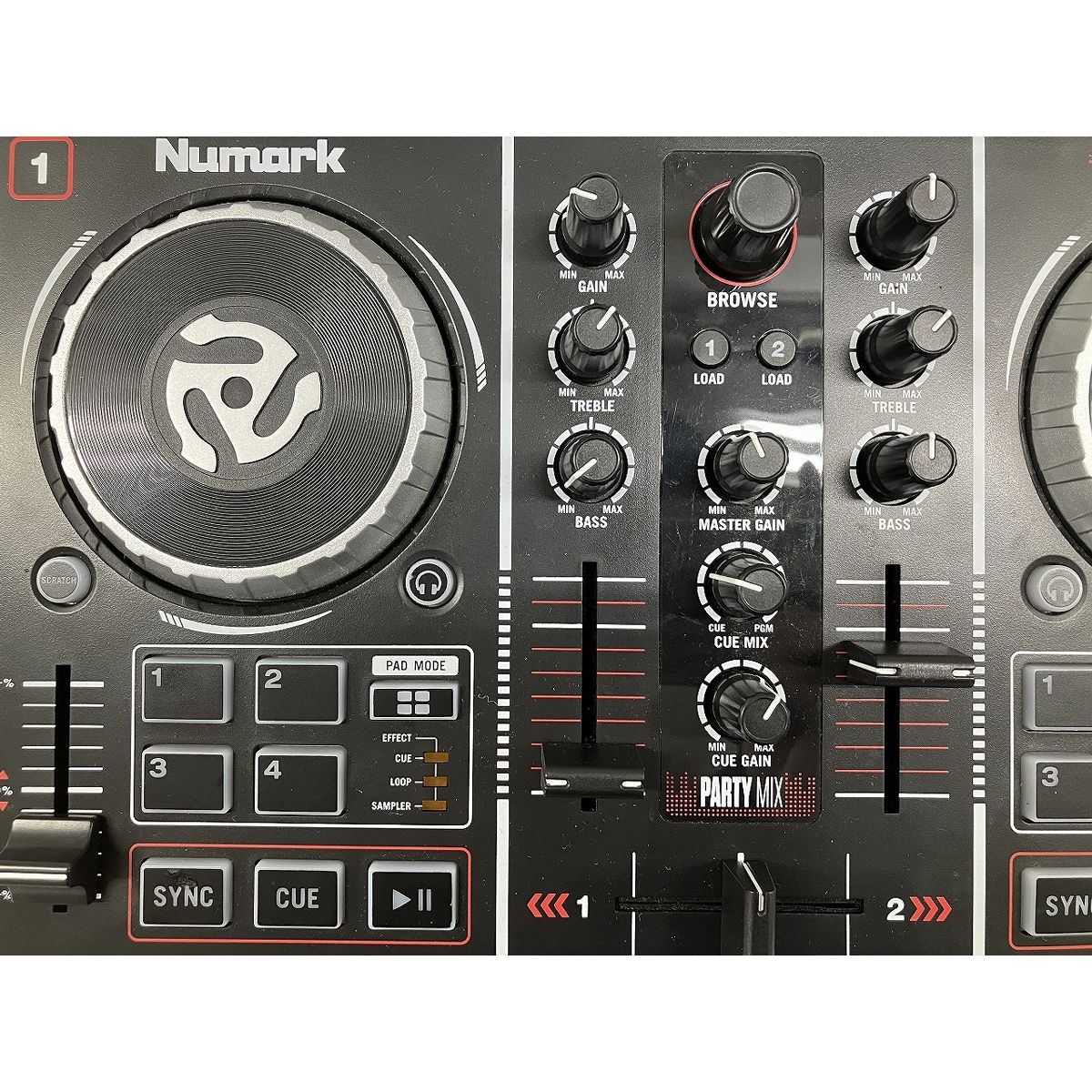 Numark PARTY MIX DJコントローラー ジャンク W11101843 - メルカリ