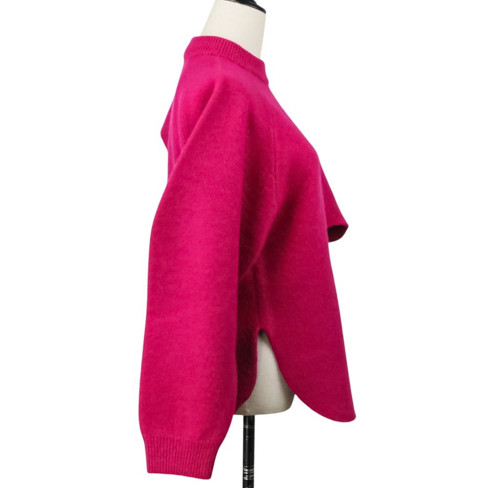 美品 24AW ENFOLD エンフォルド ウェーブ ニットパーツ トップス 300HA170-2290 サイズ38 ピンク レディース 古着 中古 USED 美品 24AW ENFOLD エンフォルド ウェーブ ニットパーツ トップス