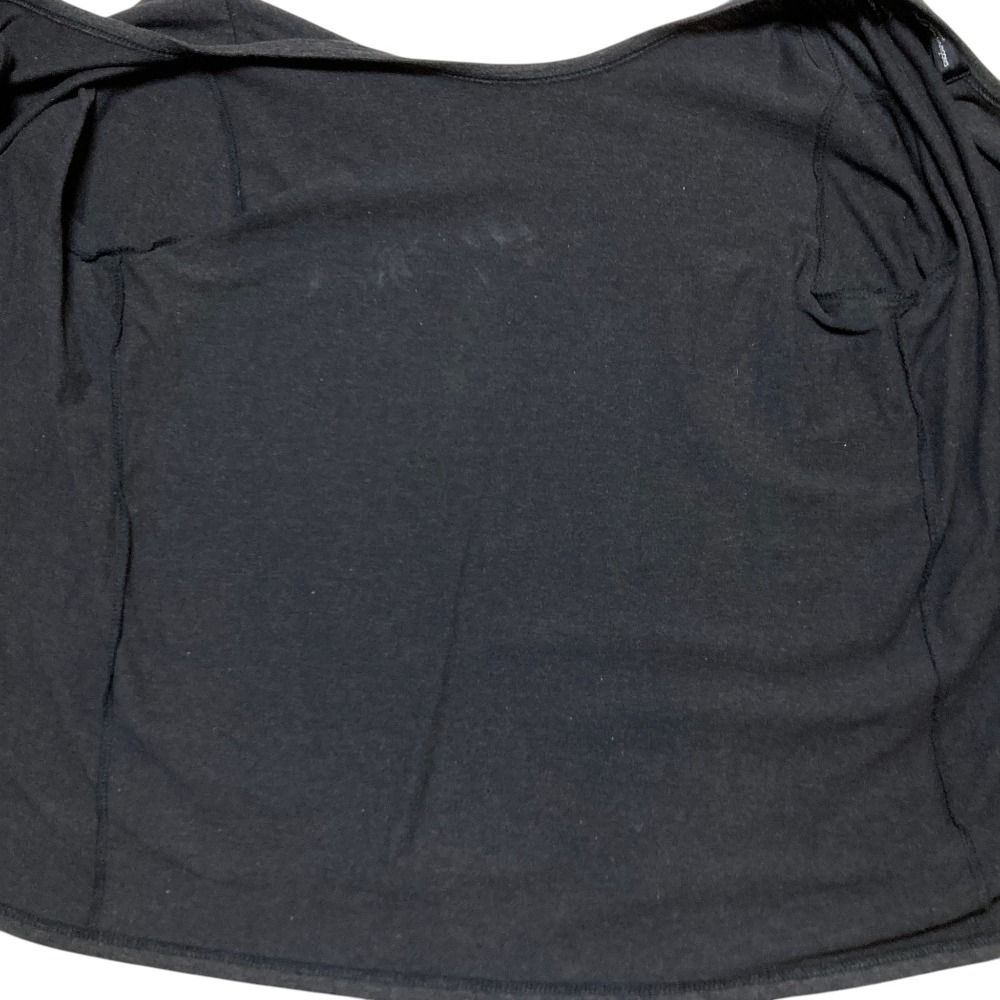 良品 tricot COMME des GARCONS トリココムデギャルソン AD2004 コットン レイヤード アンサンブル風 カットソー グレー レディース 古着 中古 USED 良品 tricot COMME des GARCONS トリココムデギャルソン AD2004
