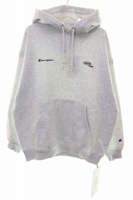 ダブルタップス WTAPS 25AW CHAMPION ACADEMY HOODED GREY S 252HBCHD 