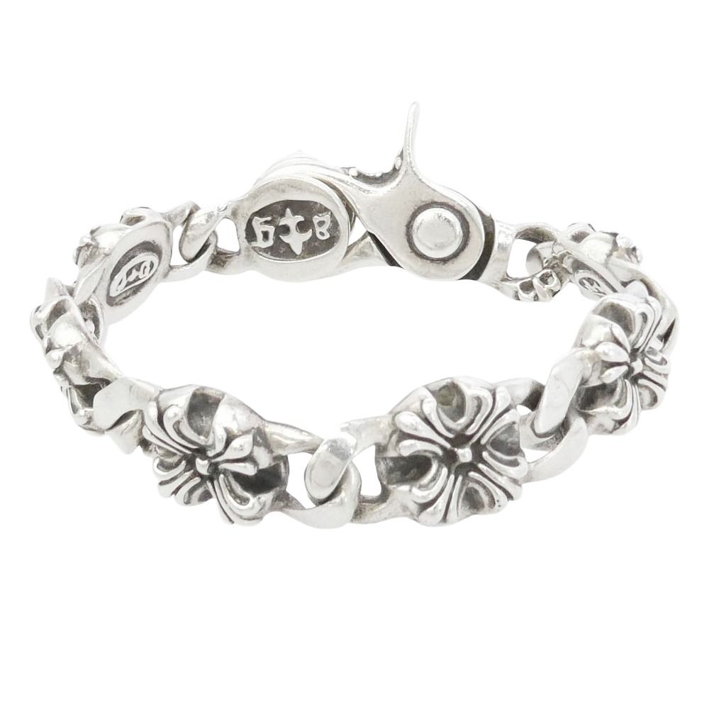 A&G シルバー ファンシーチェーンブレスレット A＆G エーアンドジー シルバー 1クリップファンシーチェーン