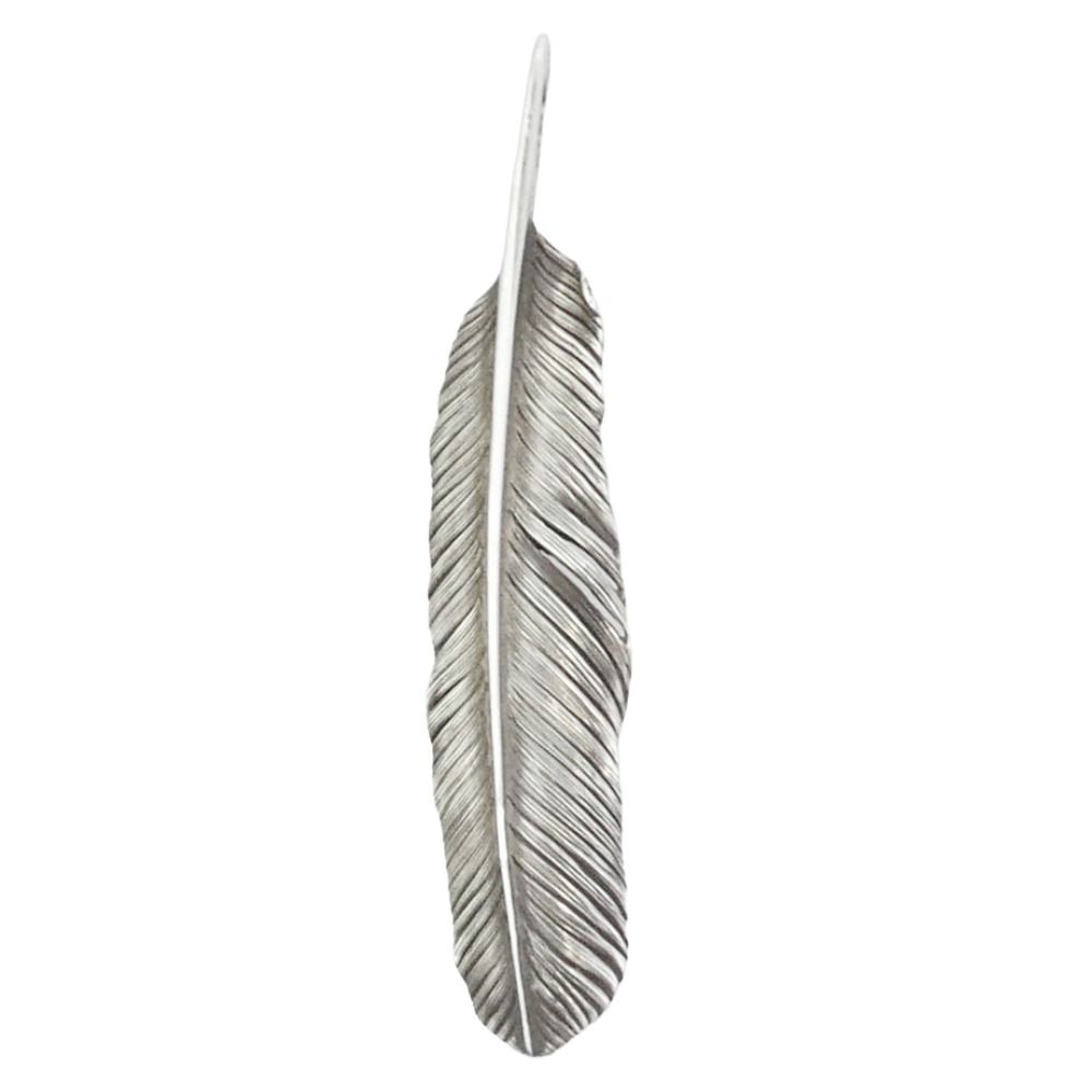 ホゾ Hozho フェザー ペンダントトップ シルバー系【中古】 - メルカリ