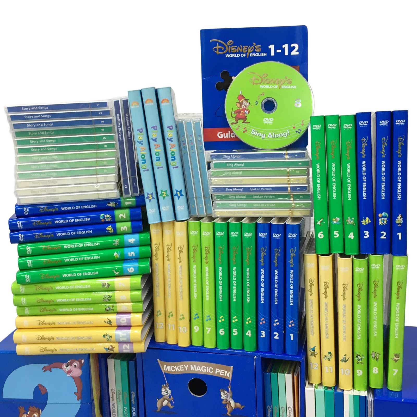 ディズニー英語システム DWE メインプログラム DVD CD 絵本 2016