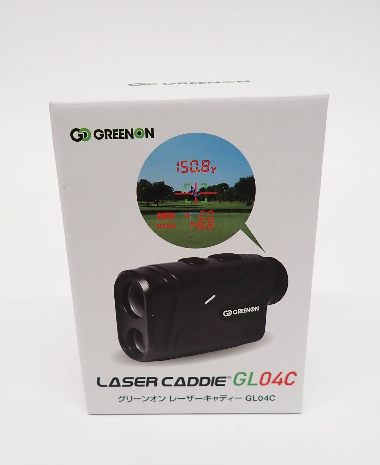 グリーンオン レーザーキャディー GL04C ゴルフ レーザー距離計 測定器 