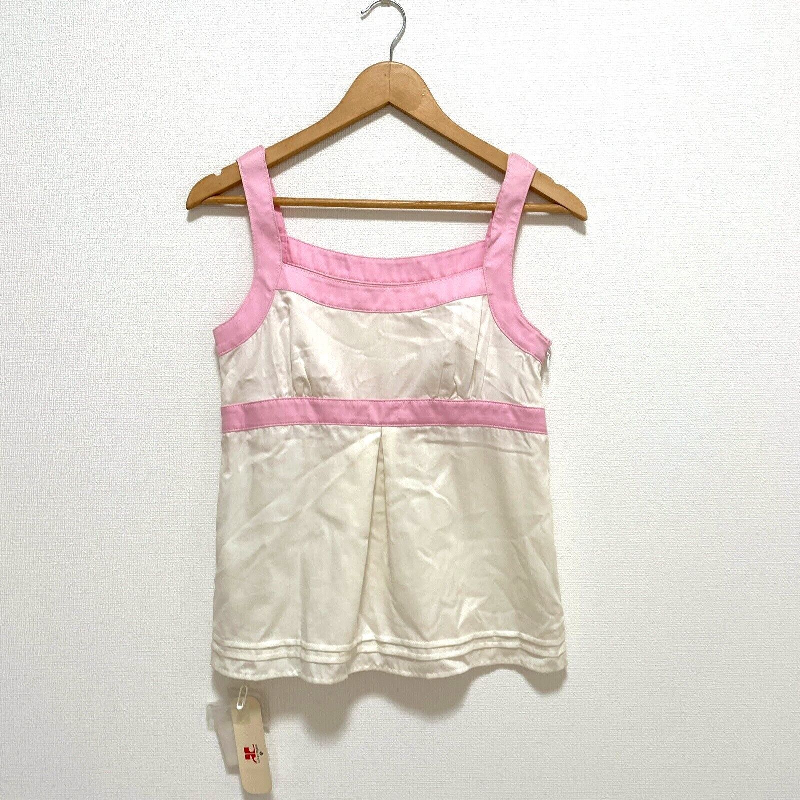 クレージュcourreges21 キャミソール 　y2k　00s 未使用タグ付き Courreges21 クレージュ キャミソール ノースリーブ