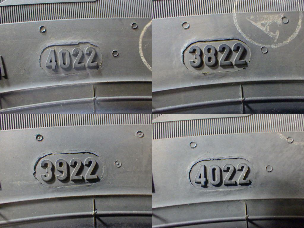 SW133】送料無料2022年製 約7部山PIRELLI ICE ZERO ASIMMETRICO195
