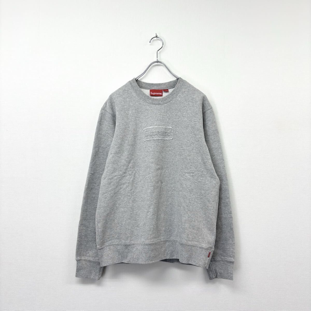 Supreme CUTOUT LOGO CREWNECK シュプリーム カットアウト ロゴ クルー 