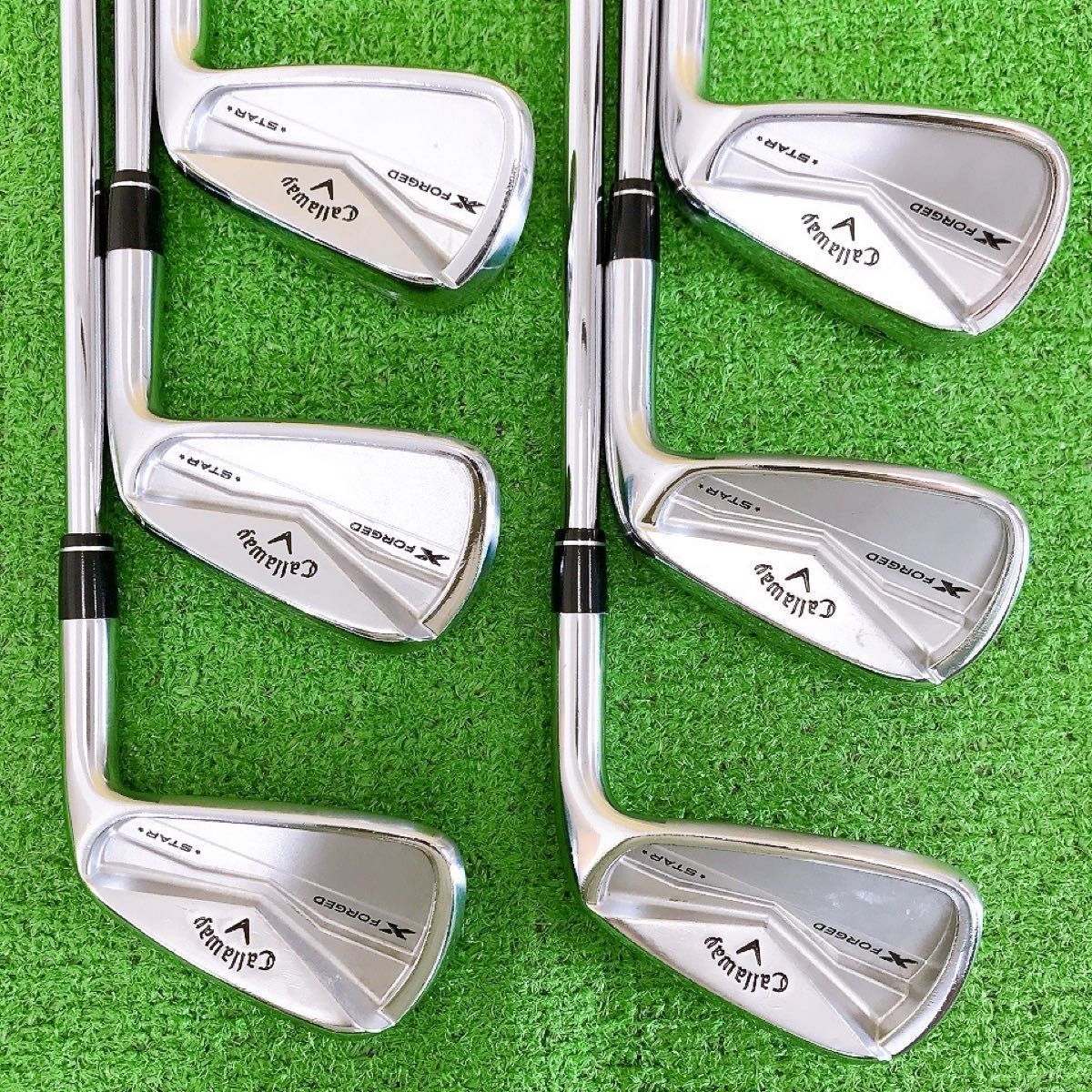 テ86キャロウェイ X FORGED STAR 2024 6本アイアンセットS Callaway 