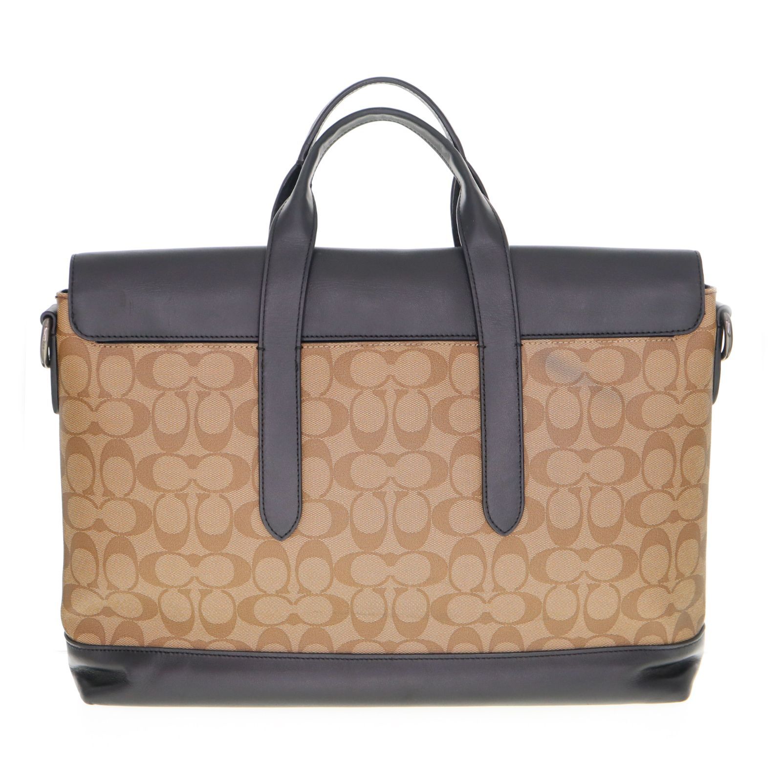 中古】 COACH コーチ F76835 ハミルトン ポートフォリオ ブリーフ 