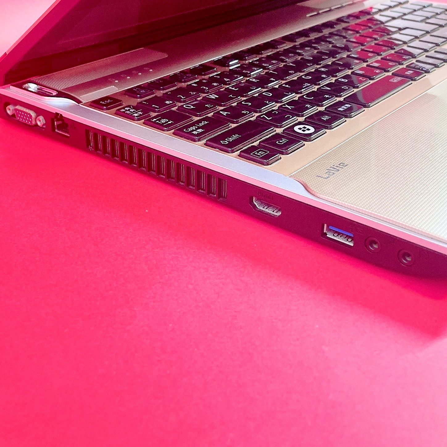 NEC Corei7 16GB✨️SSD256GB ゴールドノートPC - メルカリ