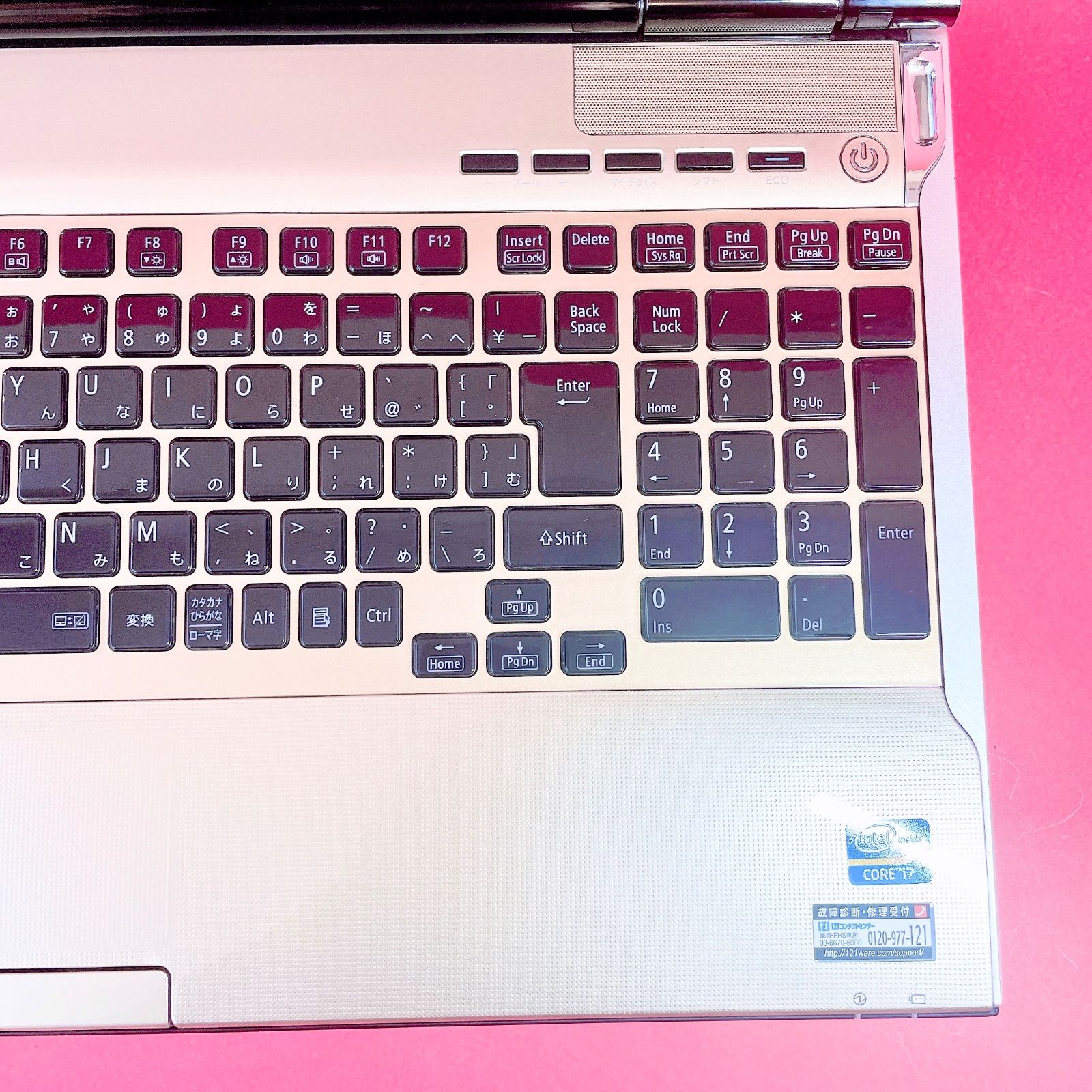 NEC Corei7 16GB✨️SSD256GB ゴールドノートPC - メルカリ