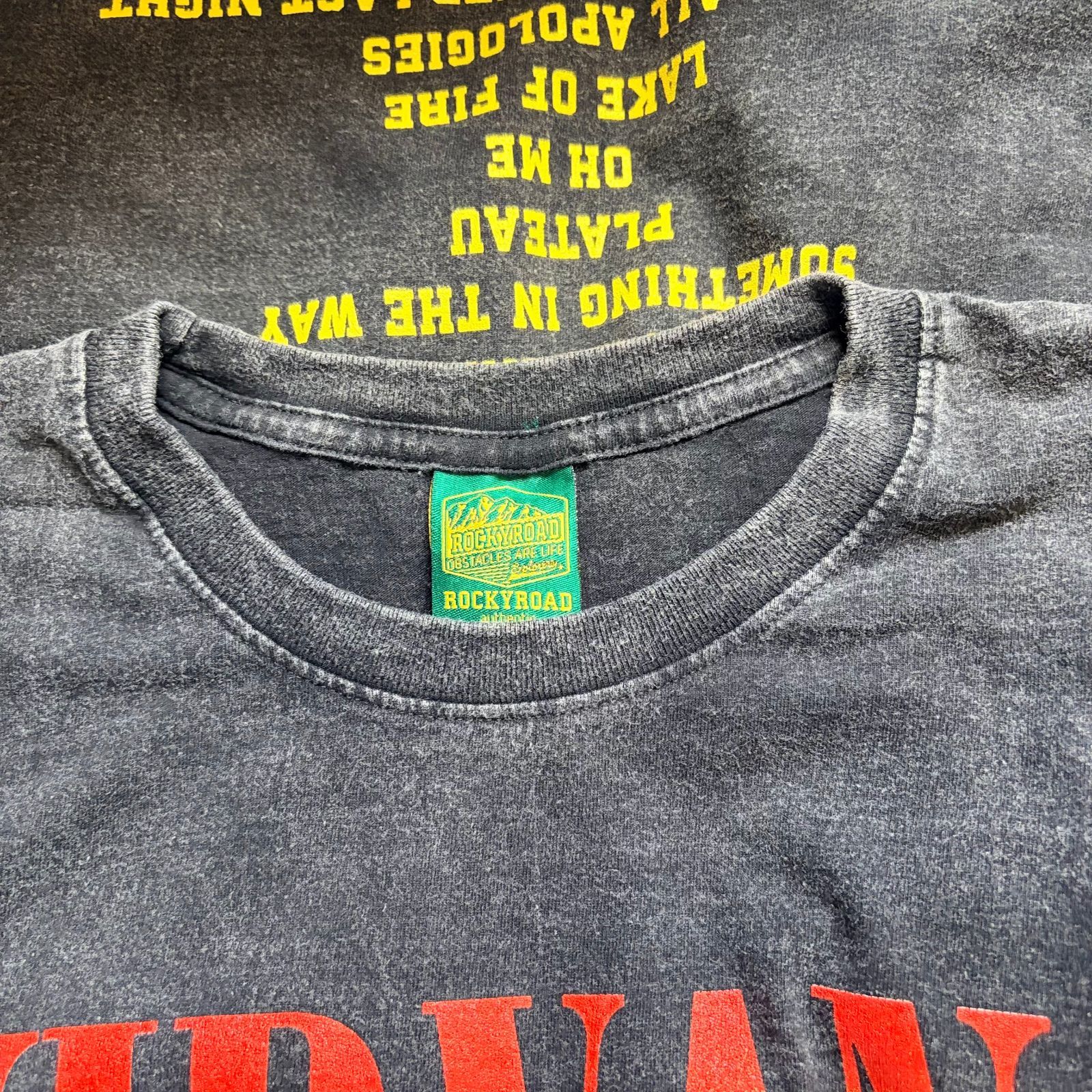 新品 ニルヴァーナ バンドTシャツ XL 墨黒 ロックT バンドT NIRVANA 