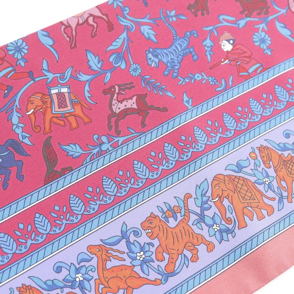 エルメス HERMES マキシツイリー インドの狩猟 スカーフ シルク マルチ