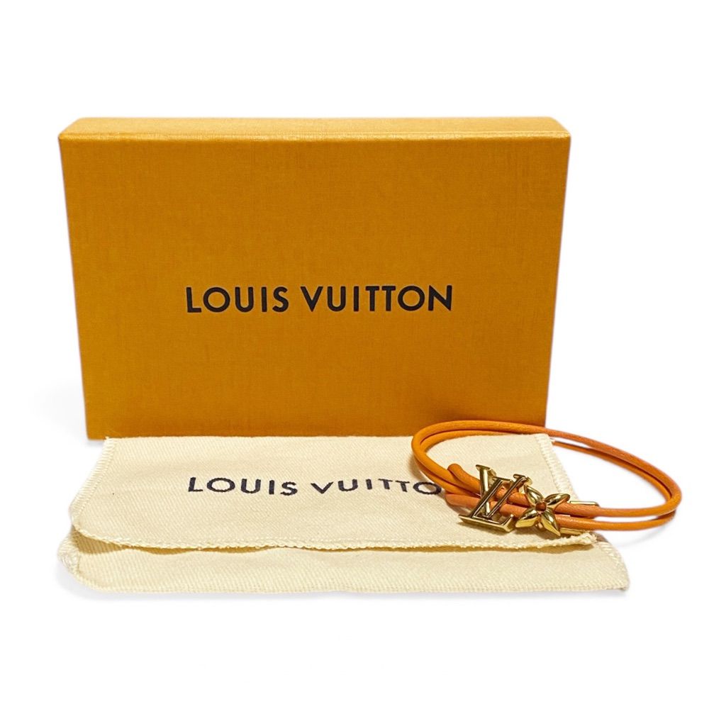 美品】ルイ ヴィトン LOUIS VUITTON ブレスレット LV ブルーム