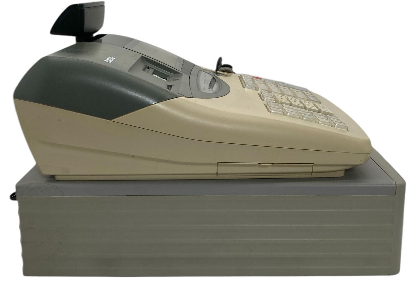s959【動作確認済み】CASIO TE-2100-15S グレー 電子レジスター 15部門