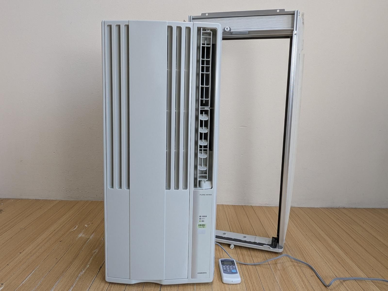 CORONAコロナ 窓用冷暖兼用エアコン CWH-F1823R 冷房1.8kW暖房2.2kW枠 