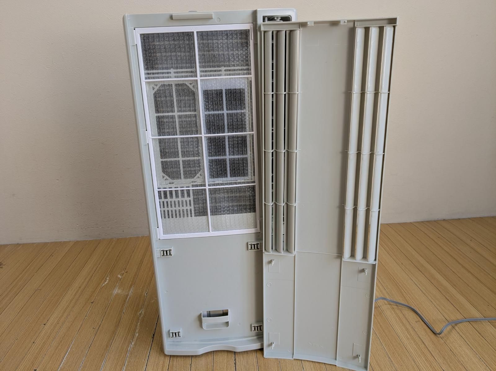 CORONAコロナ 窓用冷暖兼用エアコン CWH-F1823R 冷房1.8kW暖房2.2kW枠 