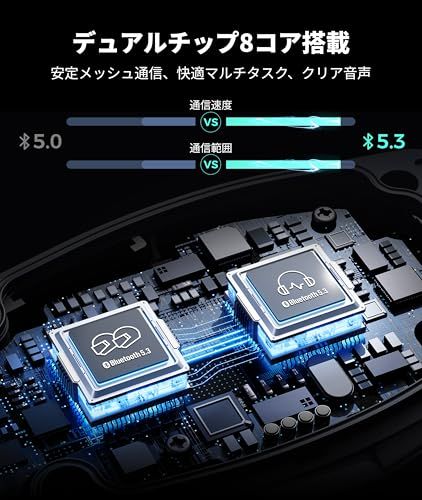 ASMAX F1 バイク インカム 10人同時メッシュ通信可能 Bluetooth5.3