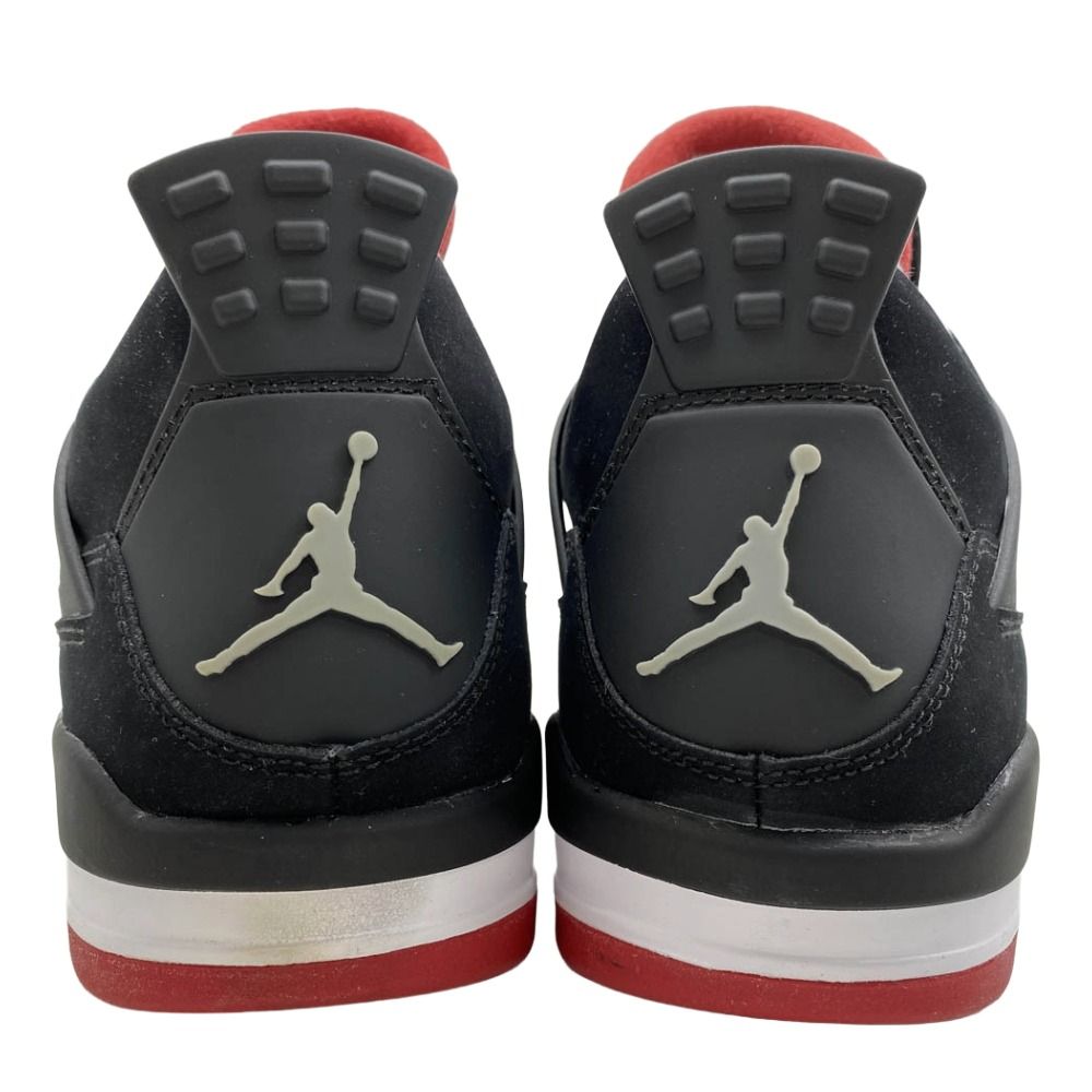 NIKE ナイキ 308497-089 Air Jordan 4 Retro Black Cement Grey Fire 