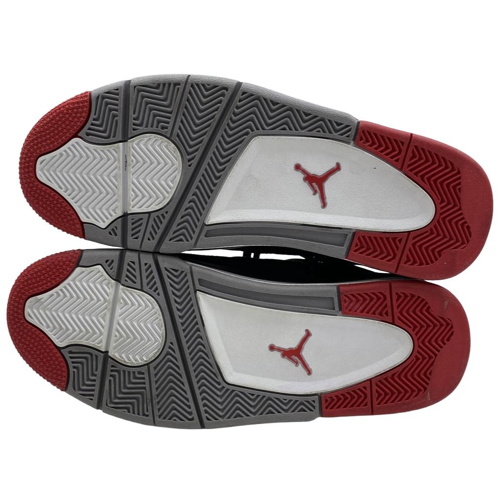 NIKE ナイキ 308497-089 Air Jordan 4 Retro Black Cement Grey Fire 