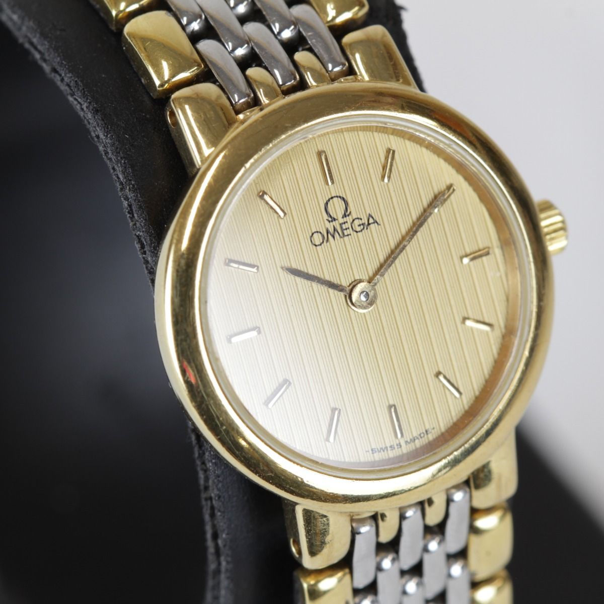 動作未確認『ジャンク』OMEGA【オメガ】 デビル DeVille クォーツ 不動 