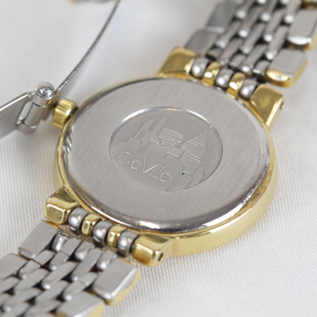 動作未確認『ジャンク』OMEGA【オメガ】 デビル DeVille クォーツ 不動 