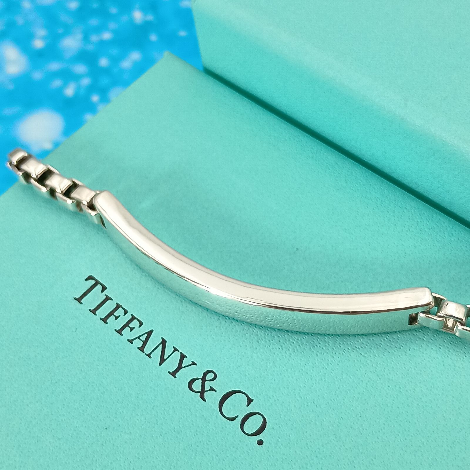 TIFFANY&Co. ティファニー ベネチアン リンク ID プレート 