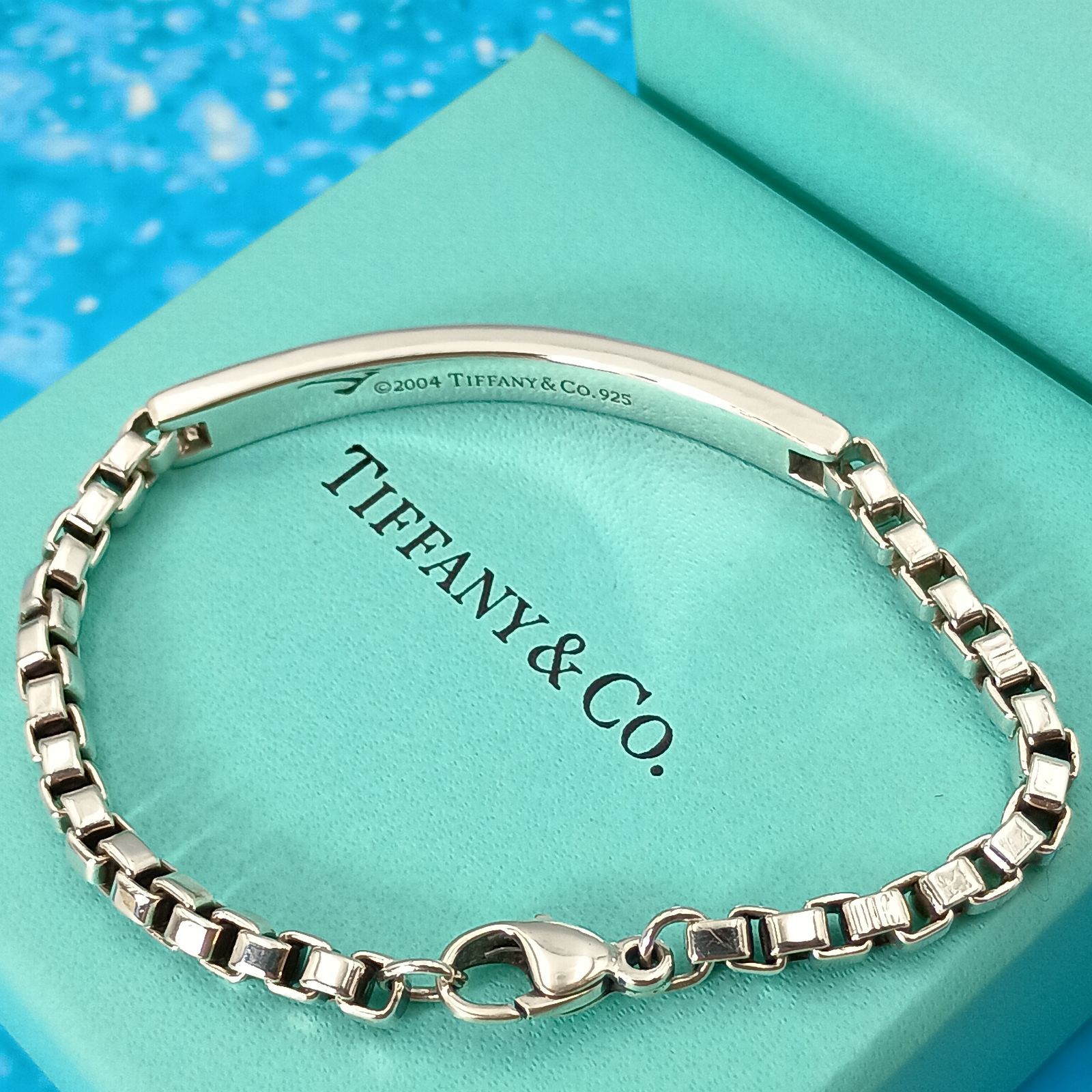TIFFANY&Co. ティファニー ベネチアン リンク ID プレート 