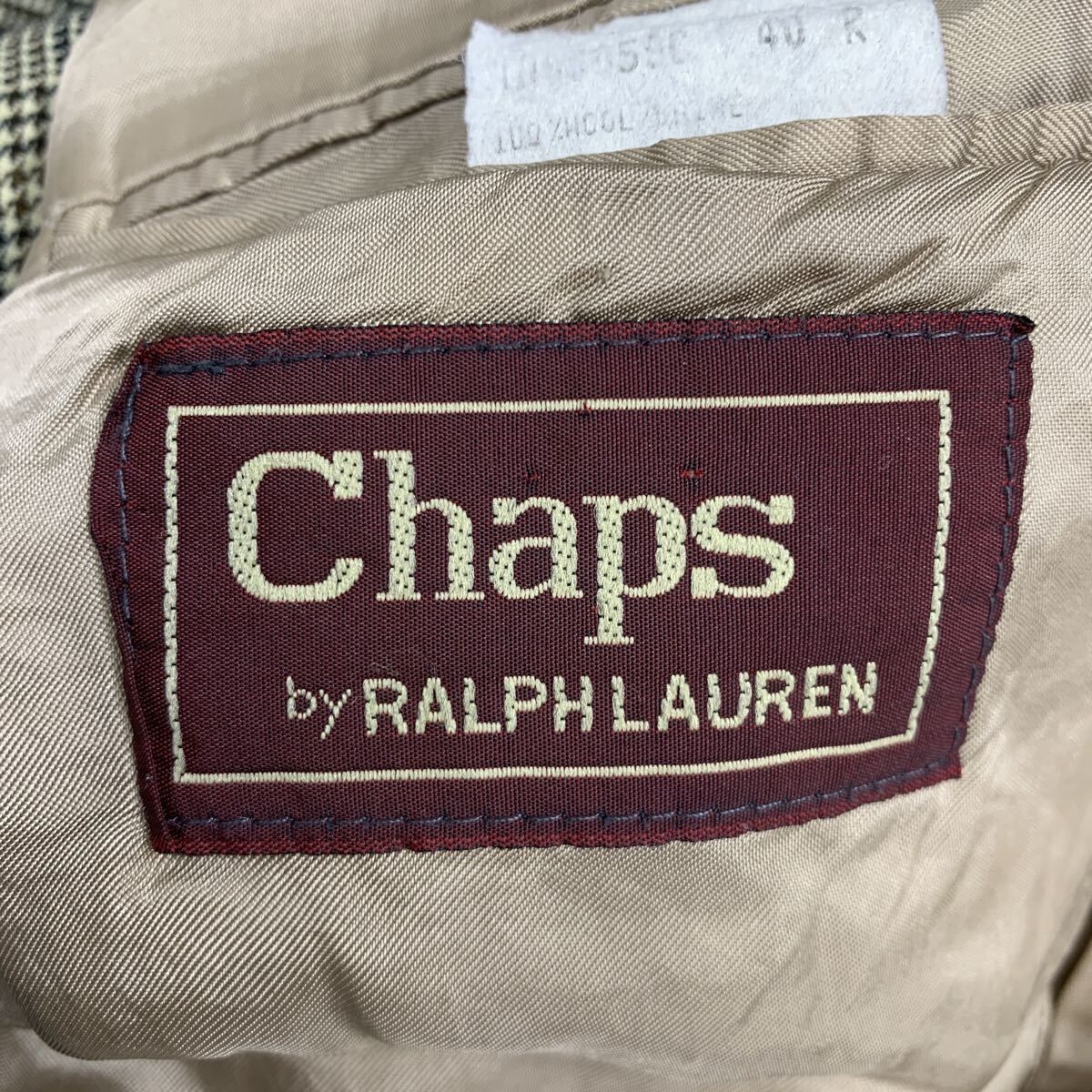 70s～ CHAPS RALPH LAUREN テーラードジャケット 40 カーキ系 