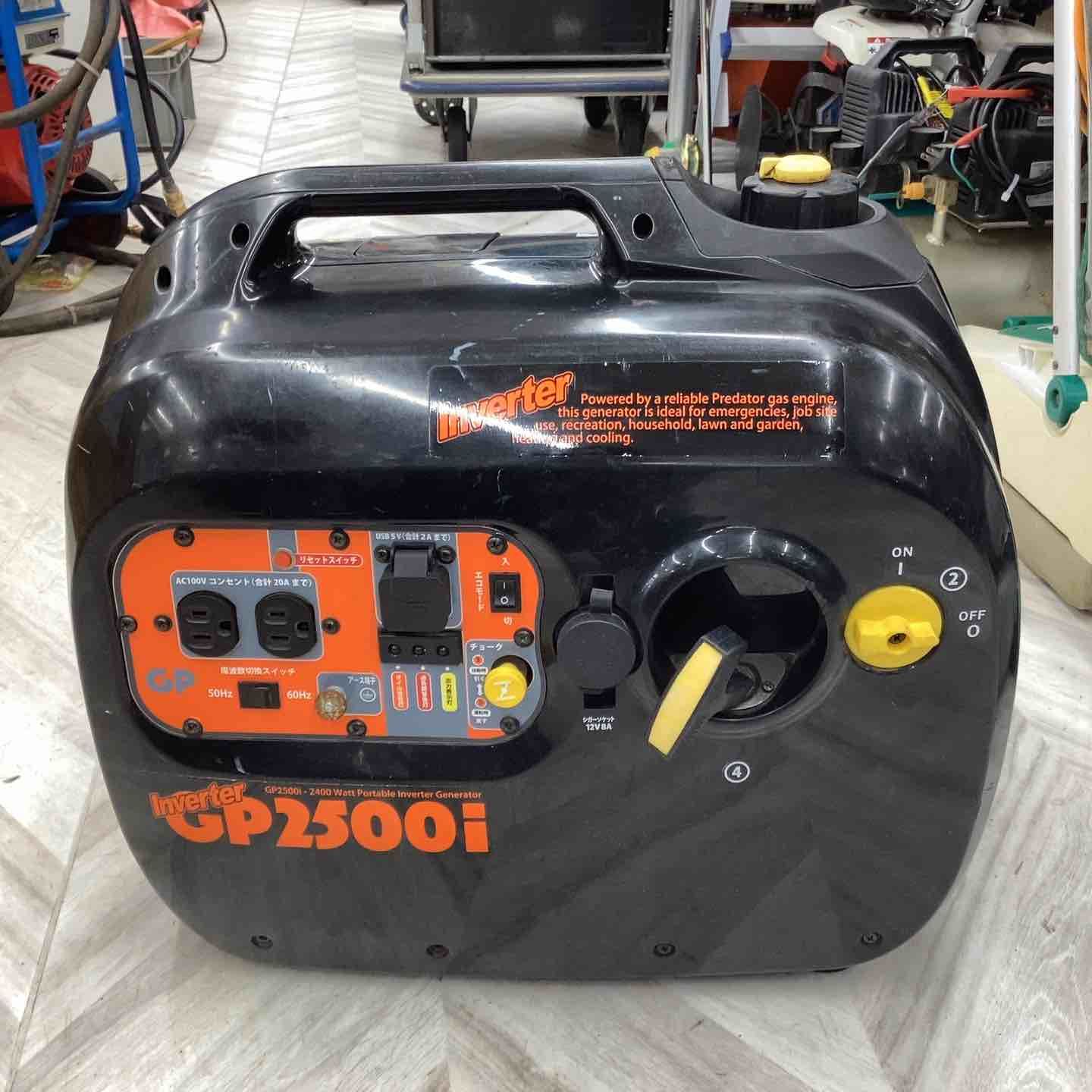 MTO 2400W インバーター発電機 GP2500i 交流直流両用 【越谷店 