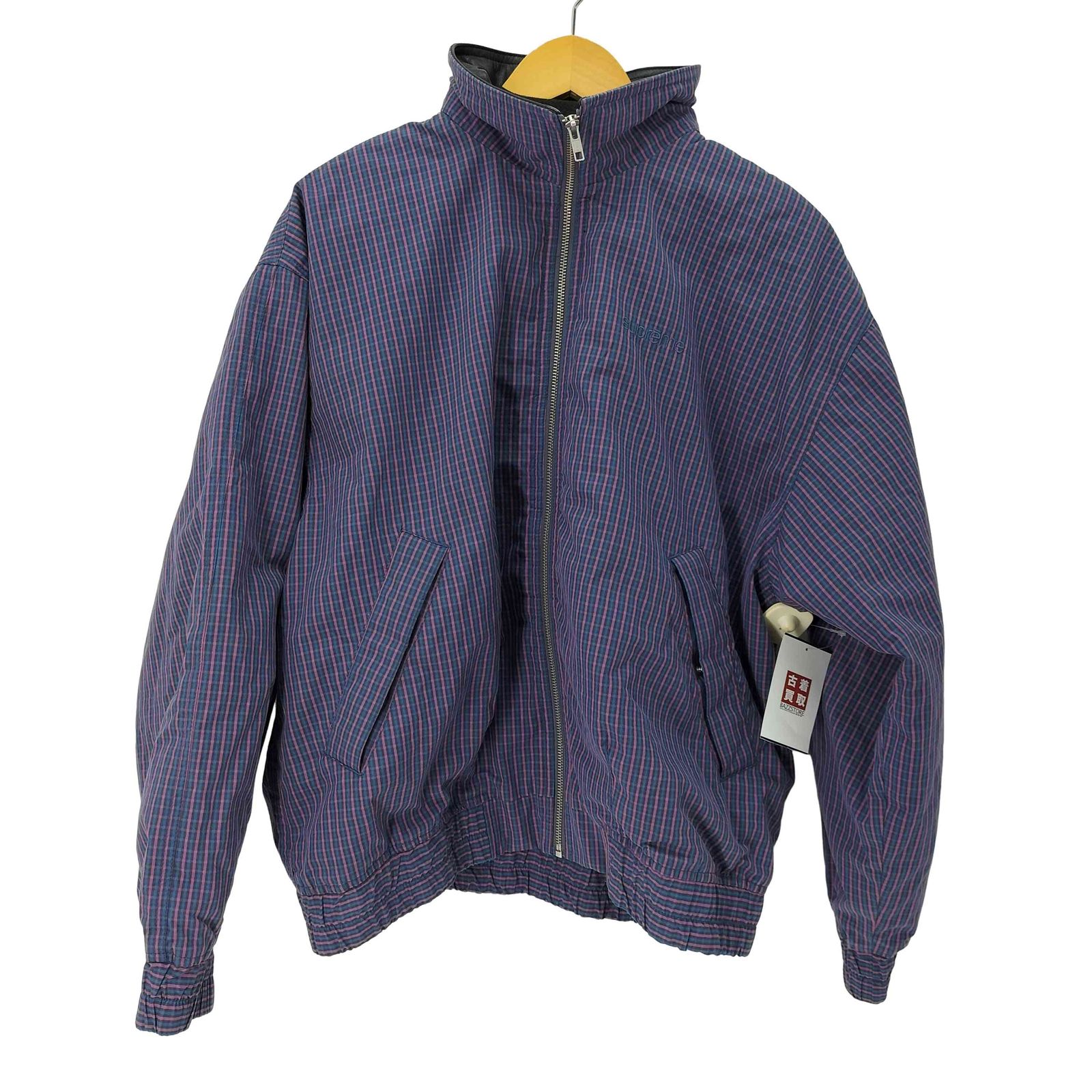 シュプリーム Supreme Leather Collar Utility Jacket メンズ import 