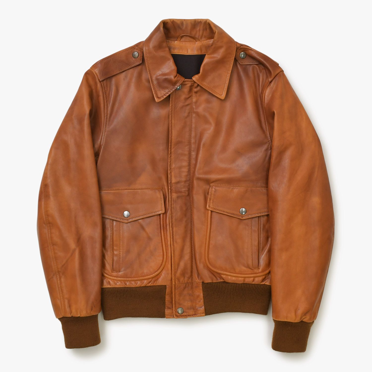 Martin Margiela マルタンマルジェラ レザーフライトジャケット Martin Margiela マルタンマルジェラ レザーフライトジャケット