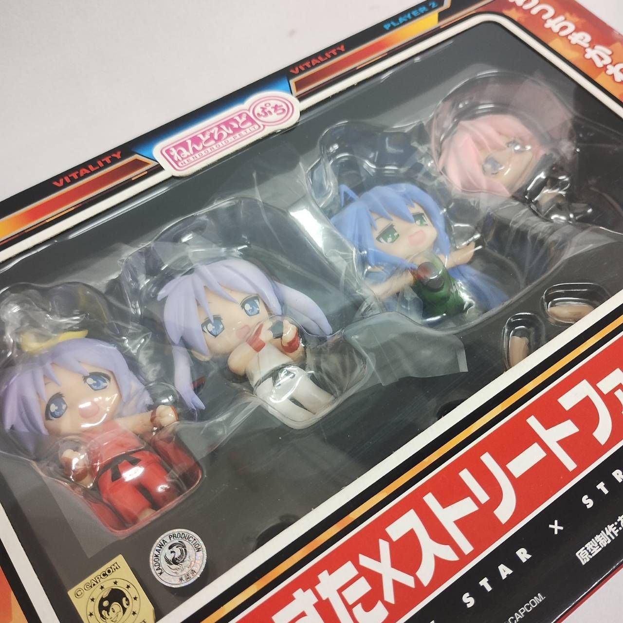 未開封品】らき☆すた × ストリートファイター セット ねんどろいど