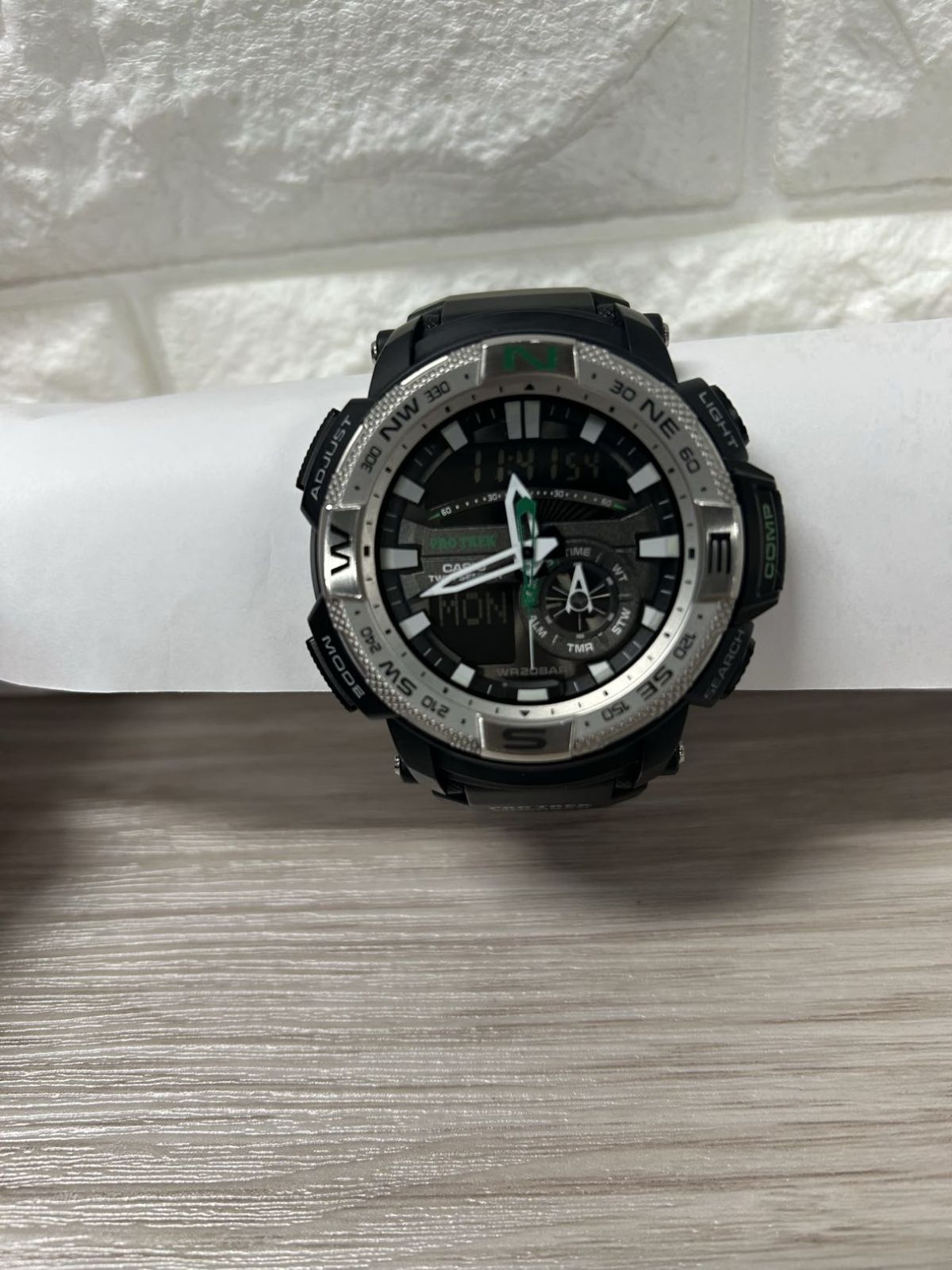 美品】カシオ プロトレック PRG-280 ツインセンサー 20気圧防水 稼働品 