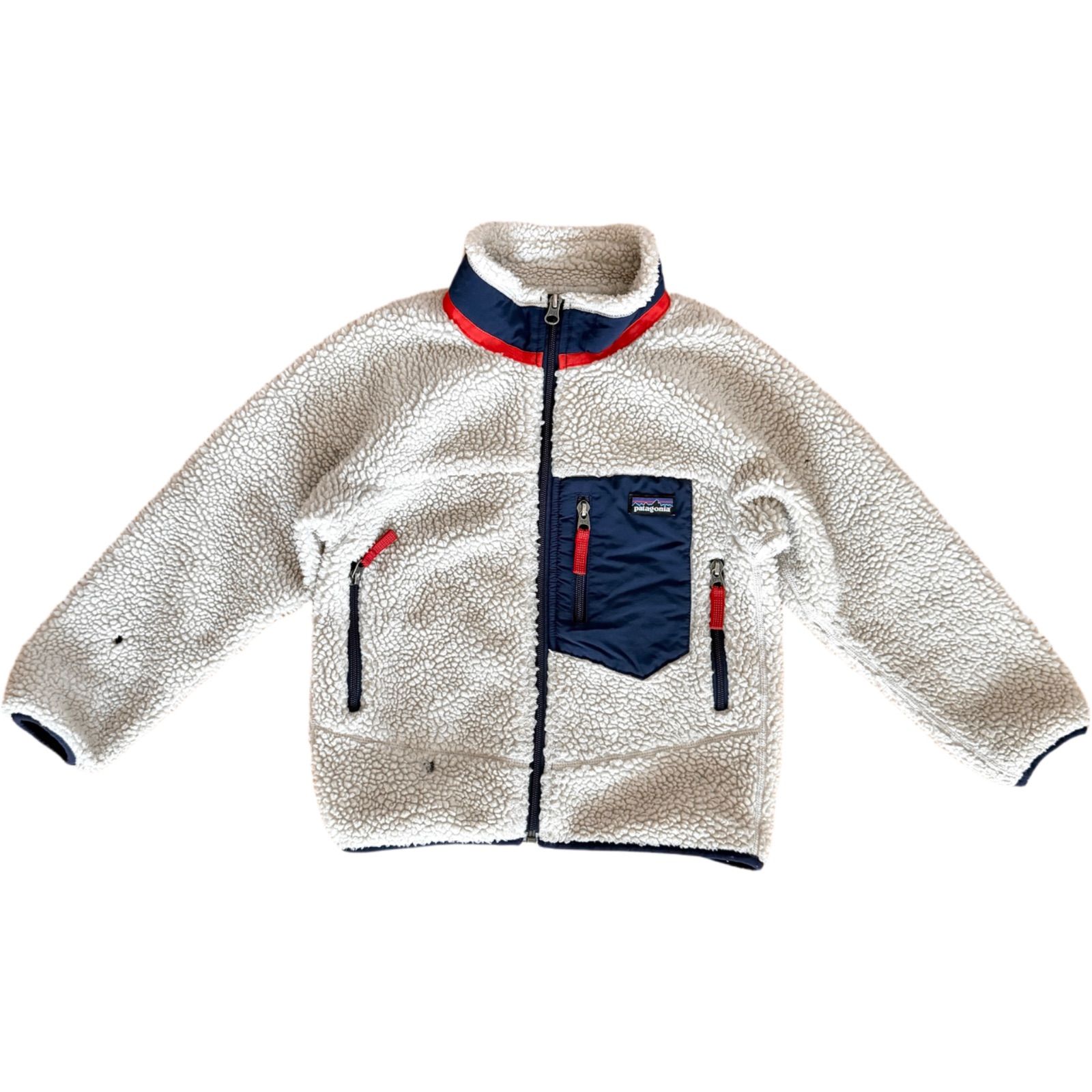 Patagonia レトロX ボアジャケット 5～6歳 XS ベージュ キッズ 