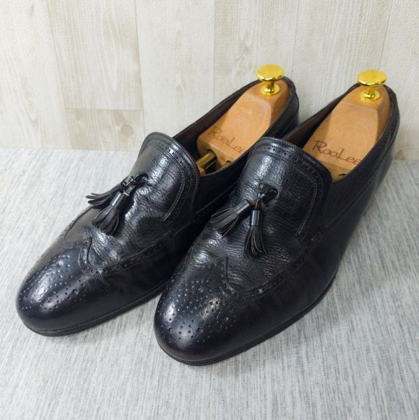 バリー/BALLY メンズ 革靴 タッセルローファー 7F 25.5-26cm レザー