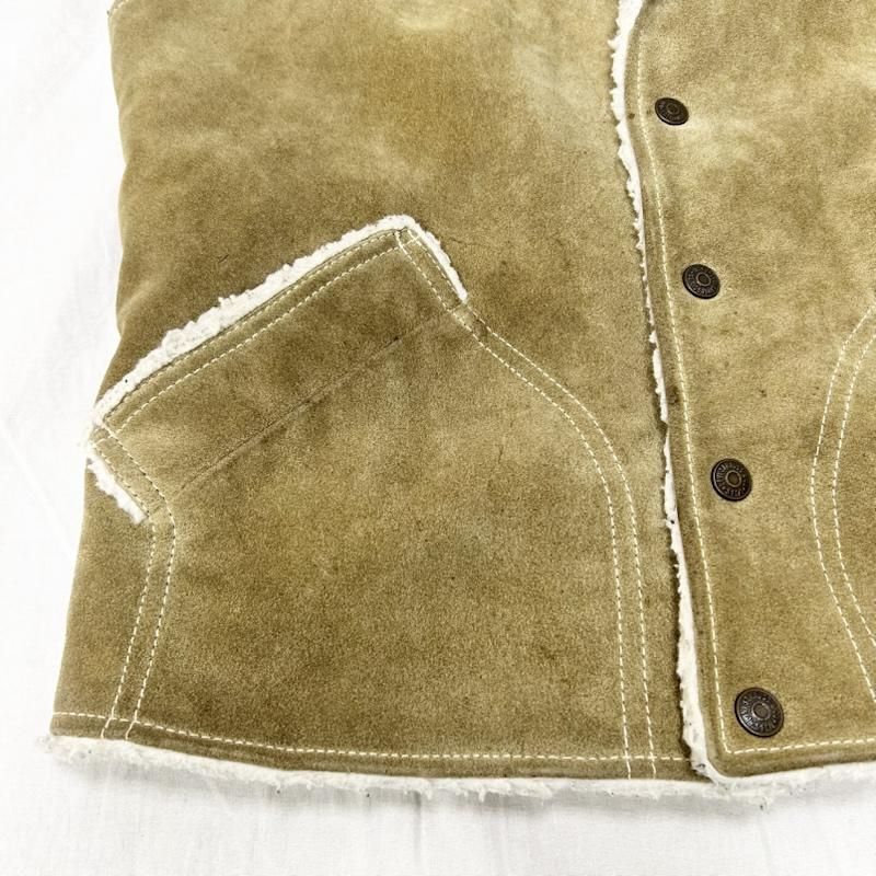 ヴィンテージ 70s Levi's リーバイス スウェードボアベスト ムートン