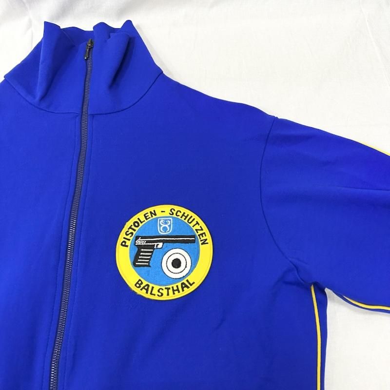 新品/取寄せ ヴィンテージ odo ユーロヴィンテージ Pistolen Schützen Balsthal クラブチーム トラックジャケット blue メンズ - ISItems【USED】【古着】【中古】50156437