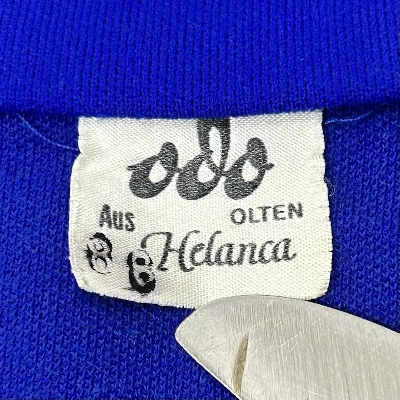 新品/取寄せ ヴィンテージ odo ユーロヴィンテージ Pistolen Schützen Balsthal クラブチーム トラックジャケット blue メンズ - ISItems【USED】【古着】【中古】50156437