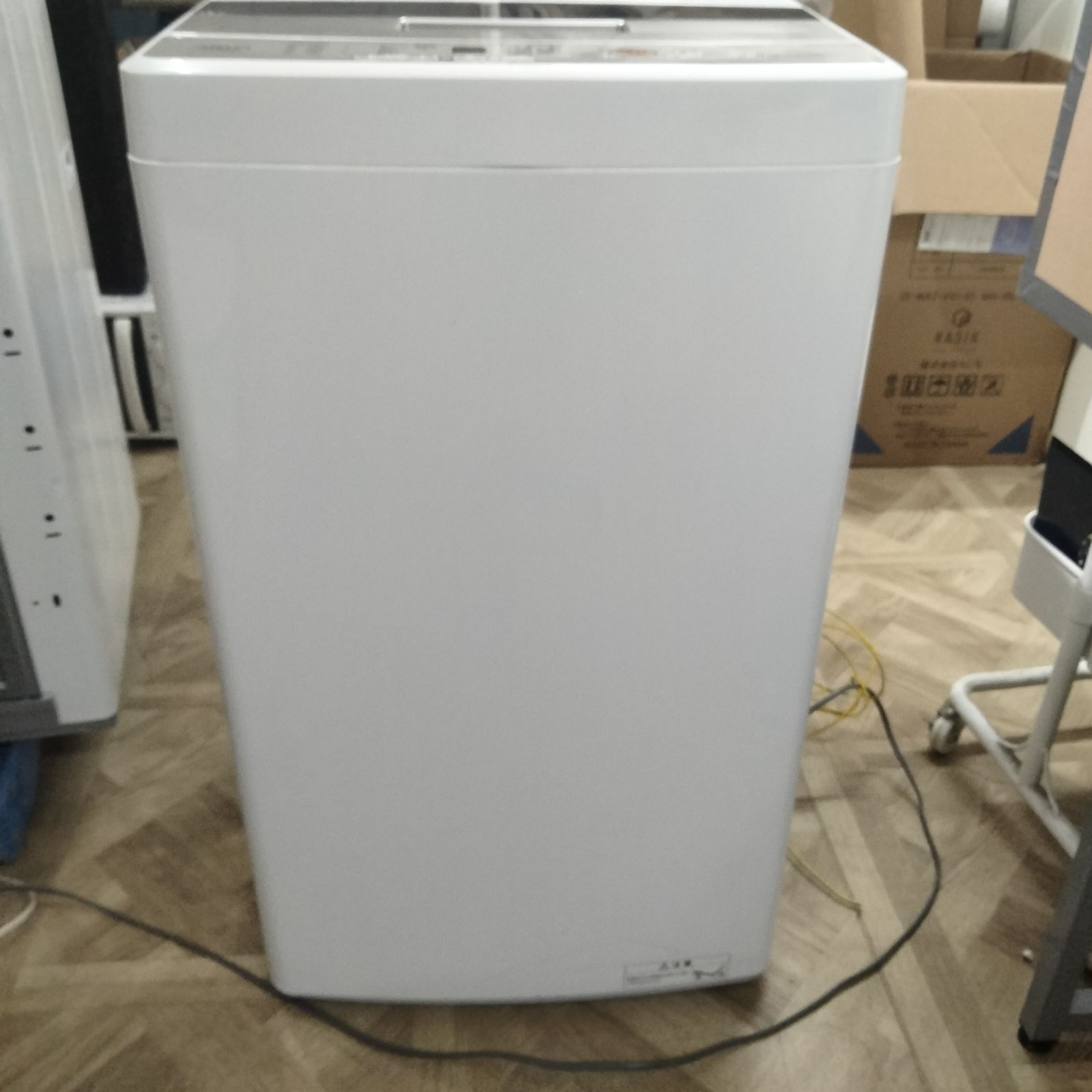 N-6948] AQUA AQW-S45J(W) 2020年製 縦型全自動洗濯機 4.5Kg - メルカリ