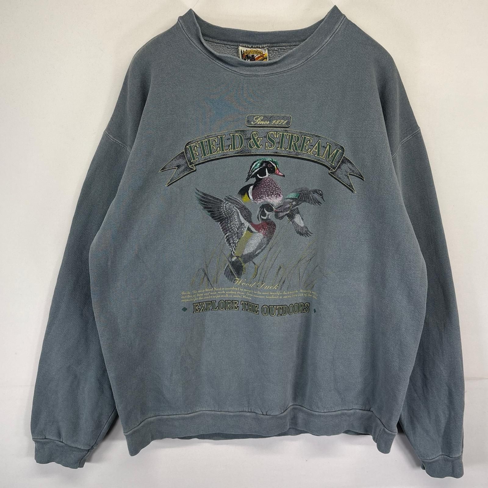 古着 フィールドアンドストリーム FIELD&STREAM USA製 スウェット 