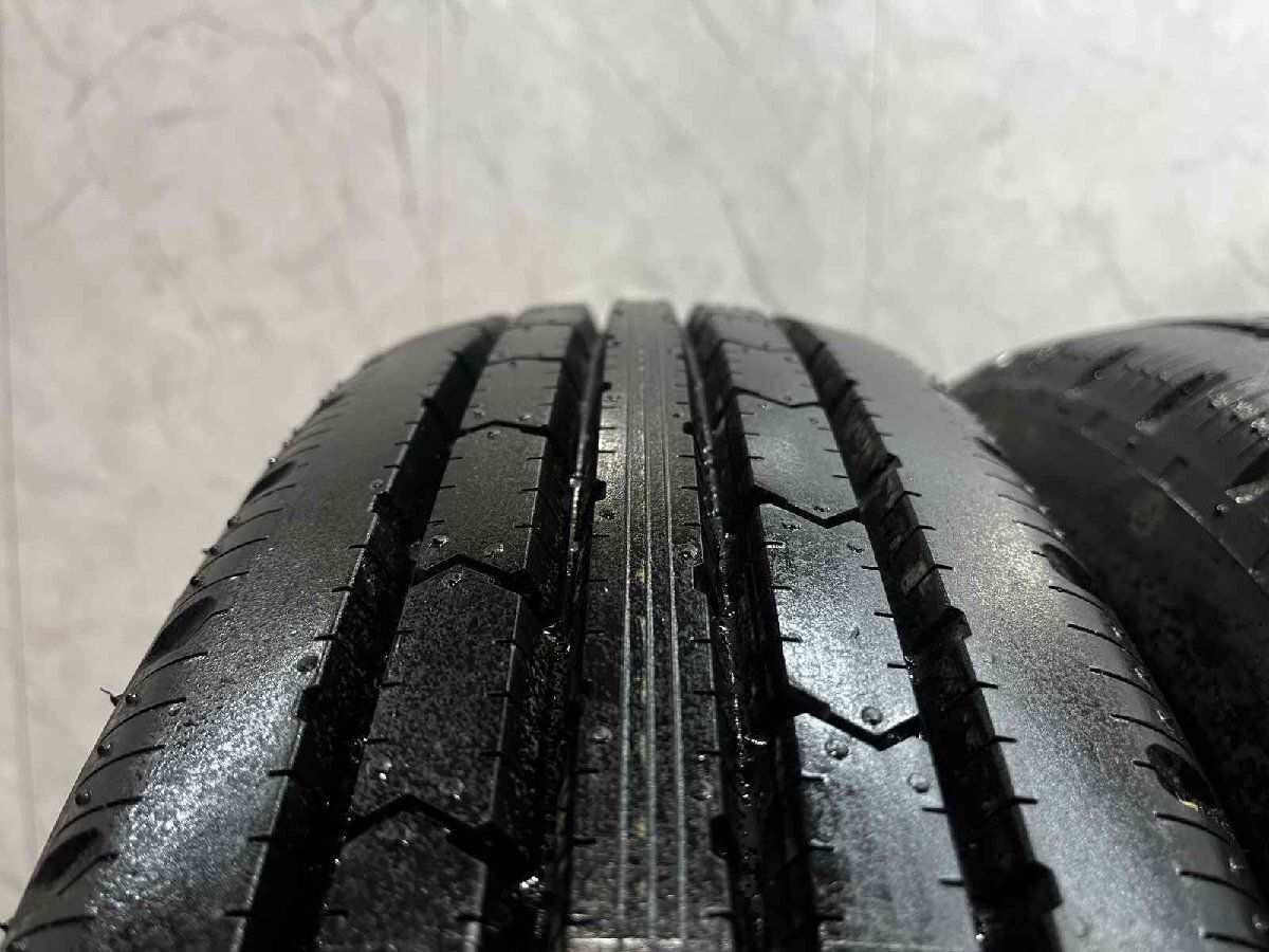 【新車外し】2025年製 BS R202 205/80R17.5 120/118N LT 17.5インチ ライトトラック用 夏タイヤ 6本 ローザ シビリアン等　(KTY104) クレジットカード QRコード決済可 新車外し】2025年製 BS R202 205/80R17.5 120/118N LT 17.5インチ