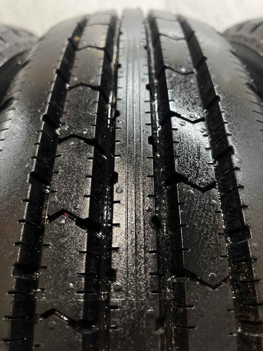 【新車外し】2025年製 BS R202 205/80R17.5 120/118N LT 17.5インチ ライトトラック用 夏タイヤ 6本 ローザ シビリアン等　(KTY104) クレジットカード QRコード決済可 新車外し】2025年製 BS R202 205/80R17.5 120/118N LT 17.5インチ